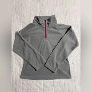 Columbia Gray Fleece with Pink Accent